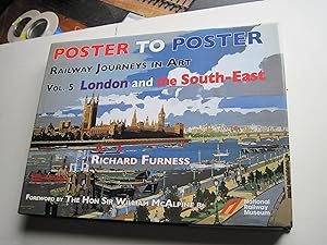 Bild des Verkufers fr Railway Journeys in Art Volume 5: London and the South East (Poster to Poster Series 5) zum Verkauf von Stewart Blencowe