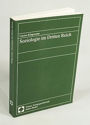 Seller image for Soziologie im Dritten Reich. for sale by Antiquariat Dorner
