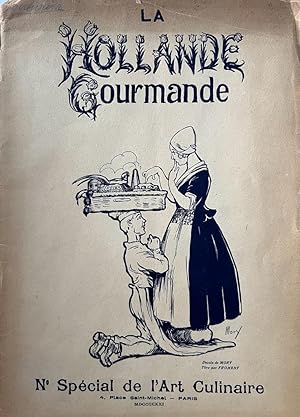 Rare Gourmand magazine 1921 | La Hollande Gourmande, Special de l'art culinaire, in french and du...