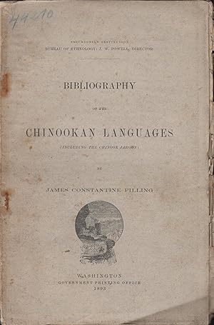 Image du vendeur pour Bibliography of the Chinookan Languages (including the Chinook jargon). mis en vente par PRISCA