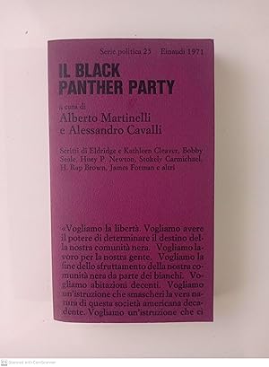 Bild des Verkufers fr Il Black Panther Party zum Verkauf von Llibres Capra