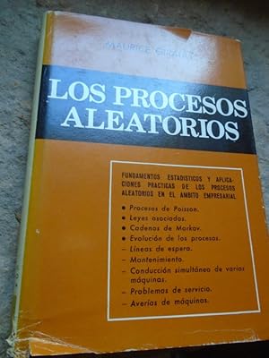 Seller image for Los Procesos Aleatorios y su Aplicacin a la Investigacin Operativa. for sale by Carmichael Alonso Libros