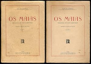 Imagen del vendedor de Os Maias : Episdios da Vida Romntica. Volumes I & II. [Primeira edio ilustrada] a la venta por Lirolay