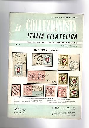 Immagine del venditore per Il collezzionista Italia filatelica, periodico qunidicinale, disponiamo di 5 numeri del 1957, 2 del 1958 e 1 del 1959. venduto da Libreria Gull