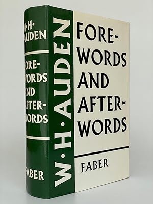 Bild des Verkufers fr Forewords and Afterwords Selected by Edward Mendelson. zum Verkauf von Anthony Smith Books