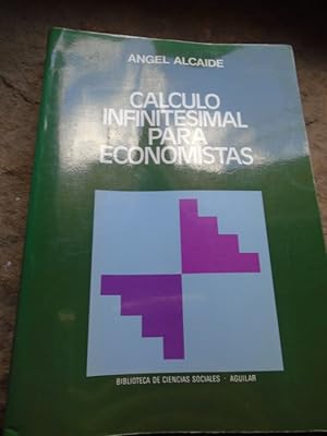 Imagen del vendedor de Clculo infinitesimal para Economistas a la venta por Carmichael Alonso Libros