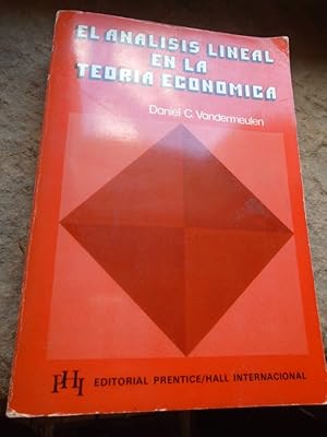 Seller image for El Anlisis Lineal en la Teora Econmica for sale by Carmichael Alonso Libros