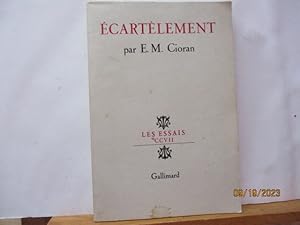 Ecartèlement par E.M. Cioran