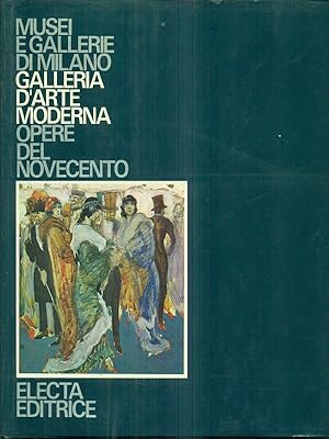 Imagen del vendedor de Galleria d'arte moderna Opere del novecento a la venta por Librodifaccia