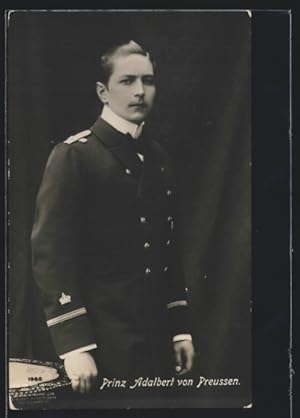 Bild des Verkufers fr Ansichtskarte Prinz Adalbert von Preussen in Uniform zum Verkauf von Bartko-Reher