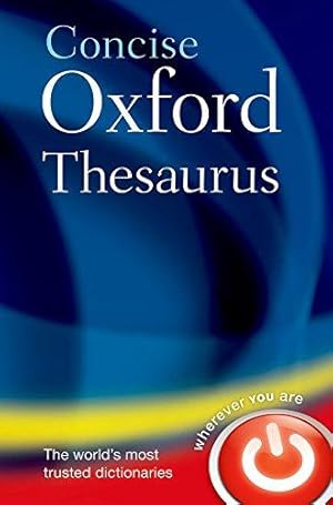 Seller image for Concise Oxford Thesaurus for sale by WeBuyBooks