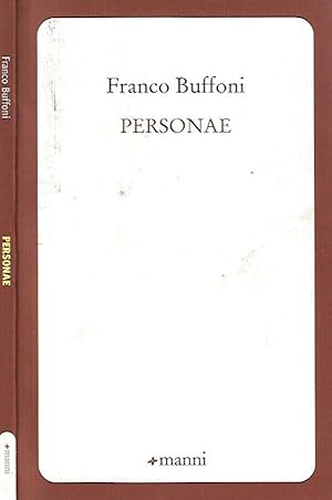 Bild des Verkufers fr Personae Dramma in cinque atti e un prologo zum Verkauf von Biblioteca di Babele