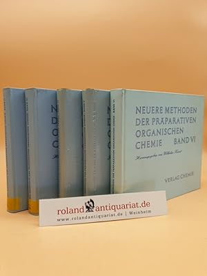 Imagen del vendedor de Neuere Methoden der Prparativen Organischen Chemie: Band 2-6, BAND 1 FEHLT (5 Bnde) a la venta por Roland Antiquariat UG haftungsbeschrnkt