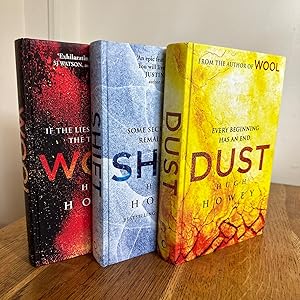 Seller image for Silo Series: Wool - Shift - Dust >>>> A SUPERB SIGNED & LINED UK FIRST EDITION & FIRST PRINTING HARDBACK SET <<<< for sale by Zeitgeist Books