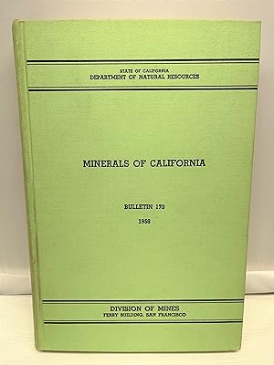 Bild des Verkufers fr Minerals of California Bulletin 173 zum Verkauf von Prestonshire Books, IOBA