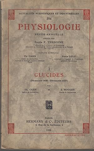 Imagen del vendedor de Actualits Scientifiques et Industrielles - N 594 - Physiologie - Glucides(Dcembre 1936 - Dcembre 1937) a la venta por PRISCA