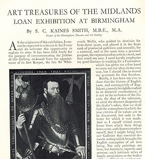 Imagen del vendedor de Art Treasures of the Midlands Loan Exhibition at Birmingham a la venta por ! Turtle Creek Books  !