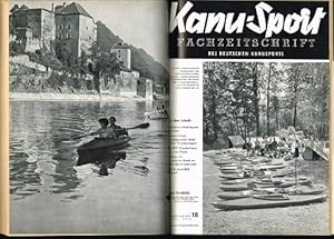 Fachzeitschrift des Deutschen Kanusports: 27. Jahrgang, 1958 [34 Hefte, kompl. / Amtliches Nachri...