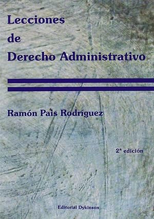 Seller image for Lecciones de Derecho Administrativo for sale by Imosver