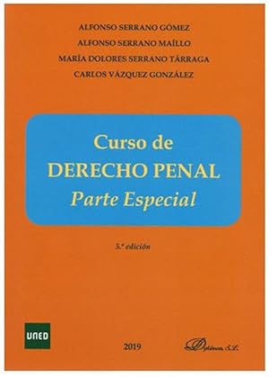 Imagen del vendedor de Curso de derecho penal. parte especial a la venta por Imosver