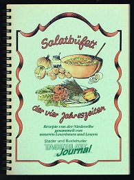 Salatbüfett der vier Jahreszeiten: Rezepte von der Niederelbe gesammelt von Leserinnen und Lesern. -