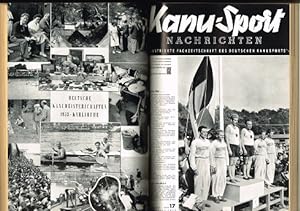 Illustrierte Fachzeitschrift des Deutschen Kanusports: 7. Jahrgang, 1953 [24 Hefte, kompl. / Amtl...