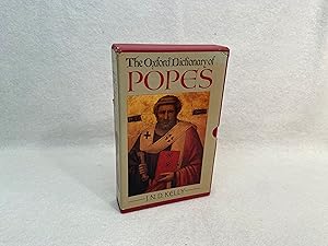 Seller image for The Oxford Dictionary of Popes. De Luxe Edition for sale by St Philip's Books, P.B.F.A., B.A.