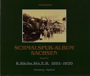 Bild des Verkufers fr Schmalspur-Album Sachsen K. Schs. Sts. E.B. 1881-1920 Band 2: Hainsberg-Kipsdorf zum Verkauf von Versandantiquariat Funke