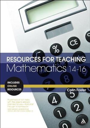 Image du vendeur pour Resources for Teaching Mathematics: 14-16 mis en vente par WeBuyBooks