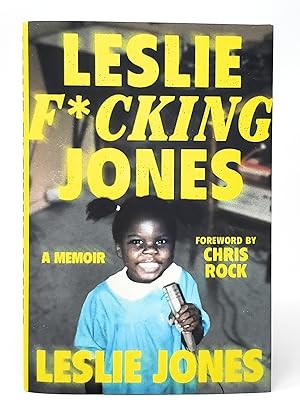 Leslie F*cking Jones: A Memoir SIGNED FIRST EDITION