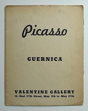 Picasso. Guernica. The American Artists Congress presents The Masterpiece Guernica by Pablo Picas...