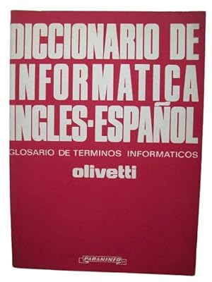 Diccionario De Informática Inglés-Español