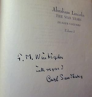 Seller image for ABRAHAM LINCOLN. THE WAR YEARS for sale by Charles Agvent,   est. 1987,  ABAA, ILAB