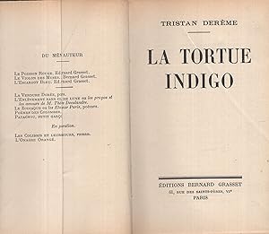 Immagine del venditore per La tortue indigo venduto da PRISCA