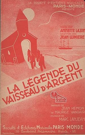 Seller image for La lgende du vaisseau d'argent for sale by PRISCA