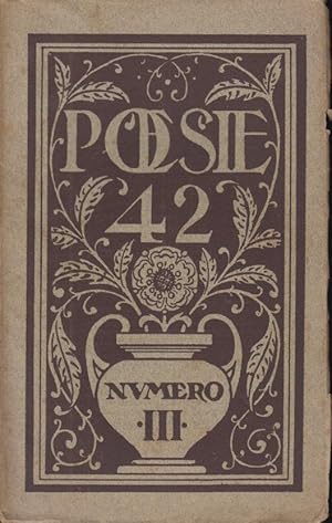 Imagen del vendedor de Posie 42 - N 3 a la venta por PRISCA