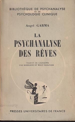 Imagen del vendedor de La psychanalyse des rves a la venta por PRISCA