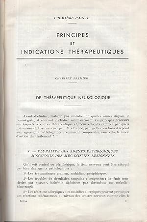 Seller image for Thrapeutique neurologique et psychiatrique for sale by PRISCA