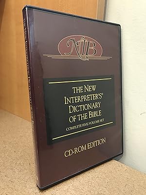 Immagine del venditore per NIB New Interpreter's Dictionary of the Bible. Complete Five-Volume Set CD-ROM Edition venduto da Regent College Bookstore