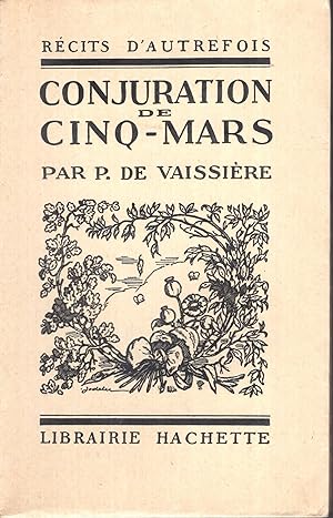 Bild des Verkufers fr Conjuration de Cinq-Mars zum Verkauf von PRISCA