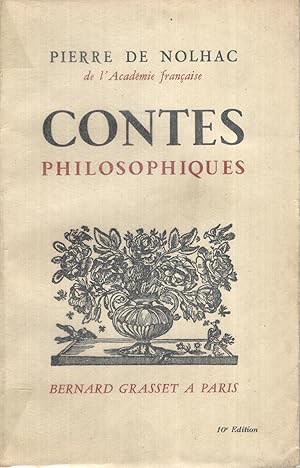 Image du vendeur pour Contes philosophiques mis en vente par PRISCA