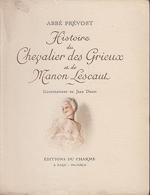 Image du vendeur pour Histoire du chevalier des Grieux et de Manon Lescaut mis en vente par PRISCA