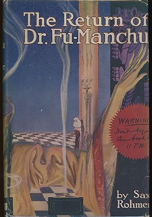 Image du vendeur pour THE RETURN OF DR. FU-MANCHU. mis en vente par John W. Knott, Jr, Bookseller, ABAA/ILAB