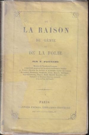 Image du vendeur pour De la raison, du gnie, et de la folie, mis en vente par PRISCA