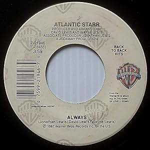 Immagine del venditore per Always / All In The Name Of Love [7" 45 rpm Single] venduto da Kayleighbug Books, IOBA