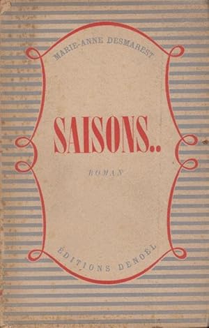 Seller image for Saisons. - Roman for sale by PRISCA