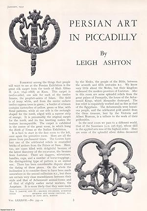 Immagine del venditore per Exhibition of Persian Art in Piccadilly. An original article from The Connoisseur, 1931. venduto da Cosmo Books