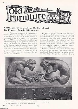 Seller image for Grotesque Ornament in Medieval Art. An original article from The Connoisseur, 1928. for sale by Cosmo Books