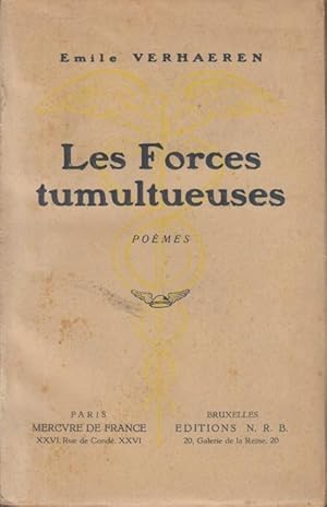 Bild des Verkufers fr Les Forces Tumultueuses zum Verkauf von PRISCA