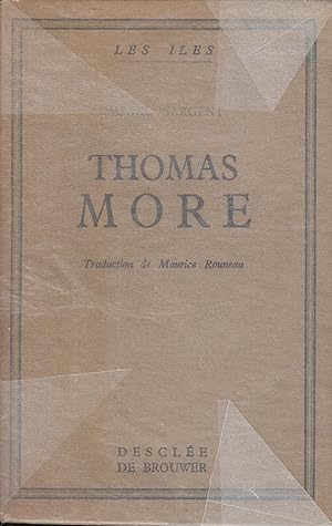 Seller image for Thomas More. Collection : Les les. for sale by PRISCA